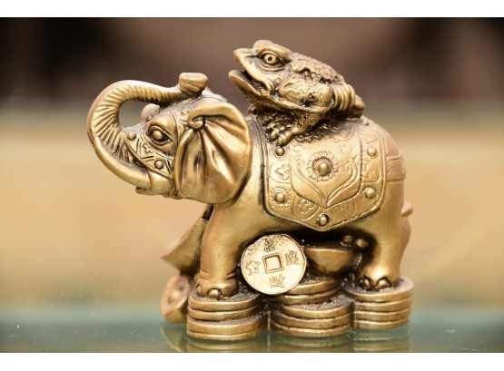 Mose Cafolo Feng Shui Elephant Figurine For Wealth And Fortune