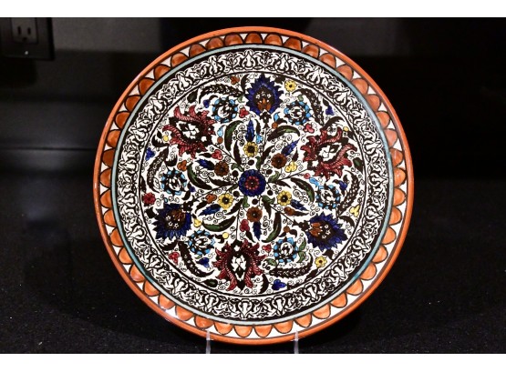 Farhory Pottery Israeli Plate