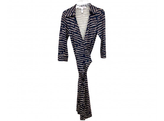 Diane Von Furstenberg All Silk Sol Dress Size 2 Retail $495