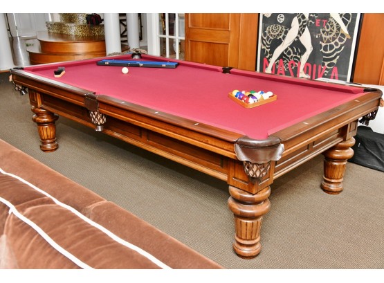 Classic Brunswick Billiards Table