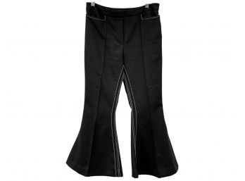 Ellery Black Wool Bell Bottom Pants Size 2