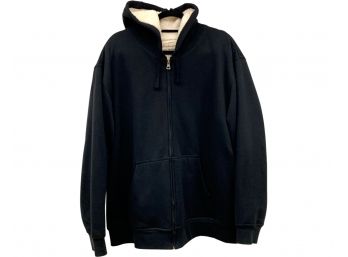Weatherproof Mens Zipper Hooded Sweatshirt Size XL
