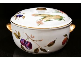 Royal Worcester Eversham Porcelain Covered Casserole Dish