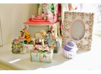 Trinket Box Collection And Frames
