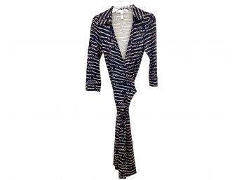 Diane Von Furstenberg All Silk Sol Dress Size 2 Retail $495