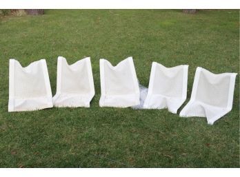Set Of 5 Like New Richard Schultz For Knoll Replacement Chair Covers