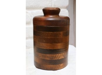MCM Wooden Jar