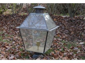 Large Outdoor Glass Lantern