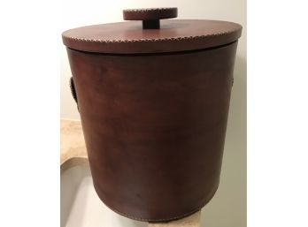 Leather XL Ice Bucket By Sol Y Luna
