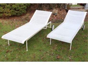 Richard Schultz For Knoll 1966 Collection Chaise Lounge Chairs