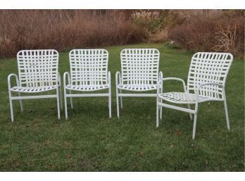 Set Of 4 Outdoor Patio Chairs