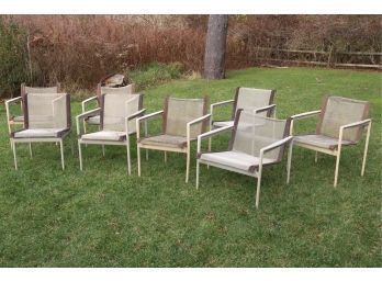 Richard Schultz For Knoll 1966 Collection Set Of 8 Outdoor Chairs