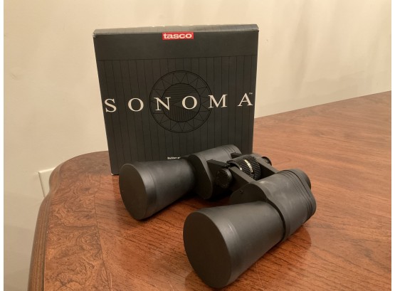 Tasco Sonoma Rubber Armored Binoculars With Carrying Case