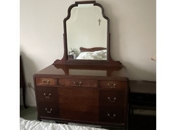 Antique Dresser With Mirror Early 1900s