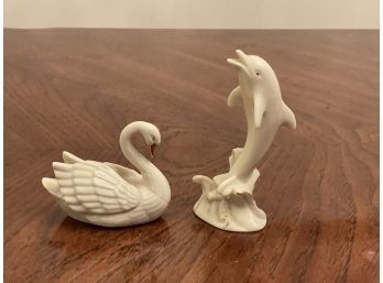 Lenox Small Swan & Dolphin