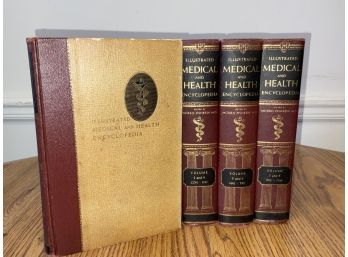 Vintage Illustrated Medical And Health Encyclopedia Copyright 1959