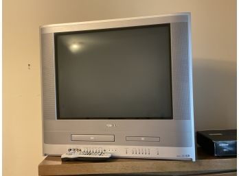 Toshiba TV With VHS & DVD & Remote Control