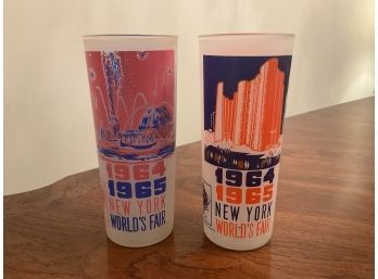 Pair Of 1964/1965 New York Worlds Fair Glasses