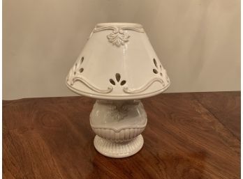 Lamp With Votive Candle Holder