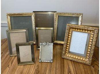 Collection Of Gold-tone Picture Frames