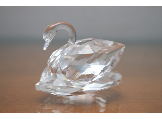Swarovski Crystal Swan Figurine
