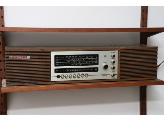 Mid Century Telefunken Andante Stereo With Klangbox Rs6 Speakers