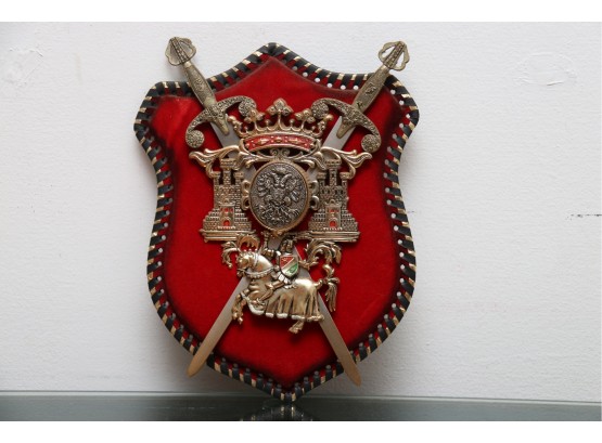 Coat Of Arms Shield Crest Plaque