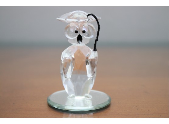 Crystal Graduation Owl Figurine