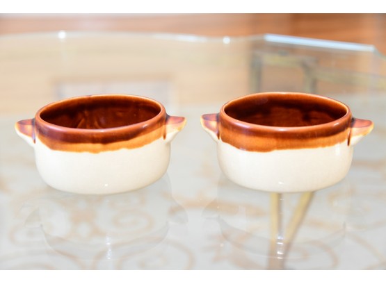 Pair Of French Onion Soup Crocks