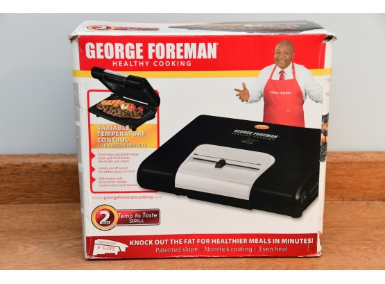 George Foreman Healthy Cooking Grill