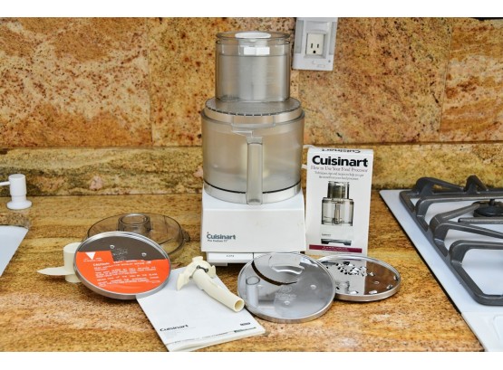 Cuisinart Food Processor And Attachments