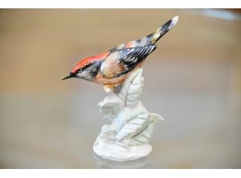 Ceramic Bird Figurine Made In Italy
