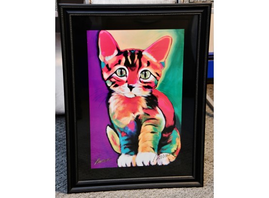 Colorful Cat Print