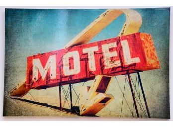 Motel Canvas Print