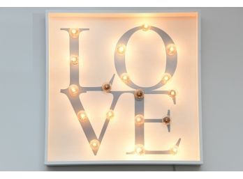 LOVE Light Up Sign