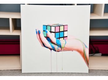 Rubik's Cube Canvas Print