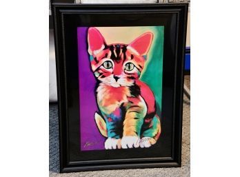 Colorful Cat Print