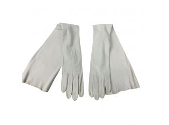 Vintage Ladies Extra Long Leather Gloves