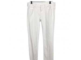 7 For All Mankind White Jeans Size 31