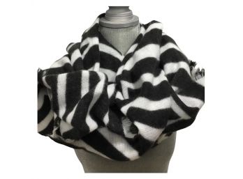 Zara Zebra Stripe Scarf / Wrap New