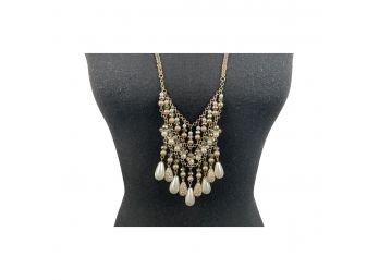 Beautiful Multi-layer Faux Pearl Necklace