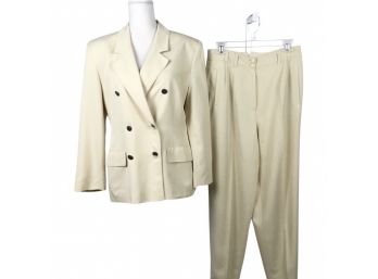 Flare Pants Suit Made In Greece Size 38/40