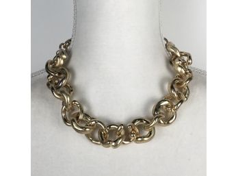Gold-tone Link Necklace