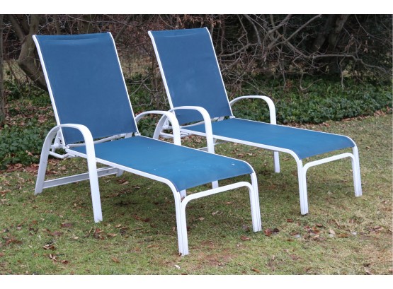 Pair Of Lounge Chairs 1