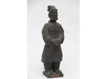 A Chinese Terra Cotta Warrior Statue