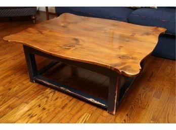 Wooden Distressed Coffee Table