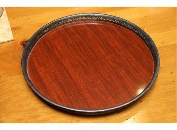 Walnut Formica Good Housekeeping Platter
