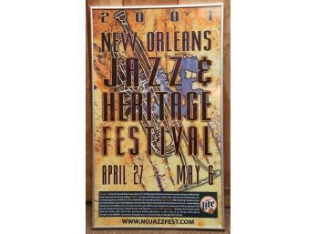 New Orlean Jazz Festival Poster 2001
