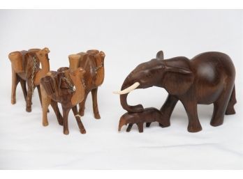 Hand Carved Animals From Africa