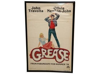 Grease Original Movie Poster Has Damage